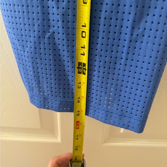 NWT Nike Essential Blue Mesh Layered Tankini Top Small Racerback Women - Picture 8 of 10